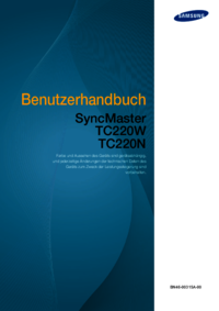 Per vedere il documento Samsung TC220W Manuale Utente